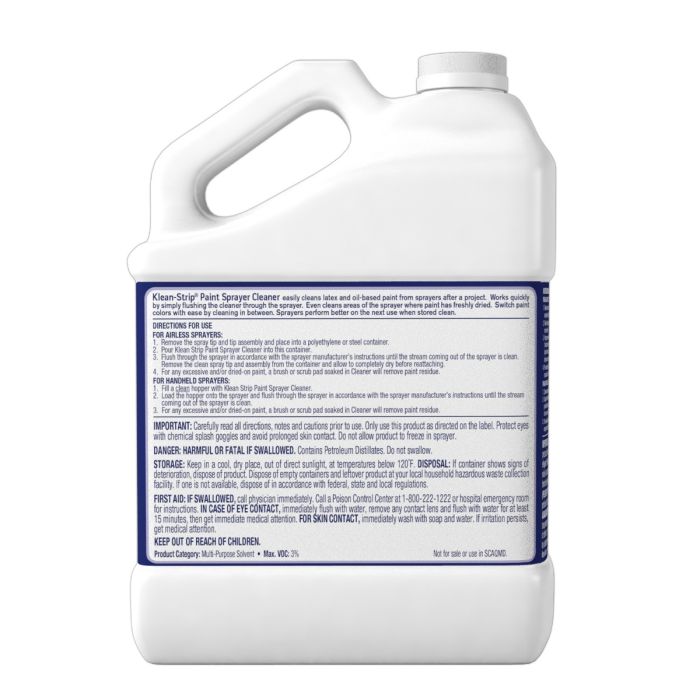 Klean Strip 1gal Paint Sprayer Cleaner