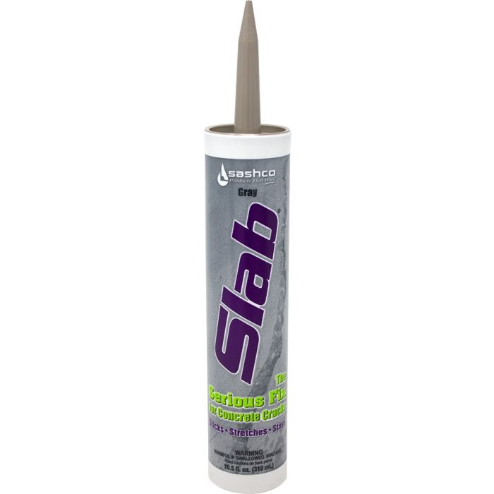 Sashco 10.5oz Gray Slab Gray Concrete Repair Sealant