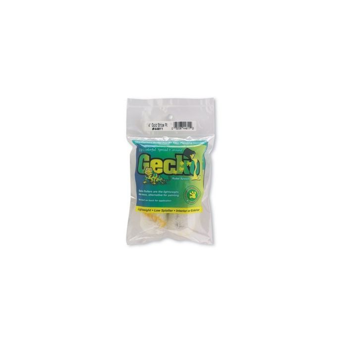 Whizz 4" Gecko Gold Stripe Mini Roller 2Pk
