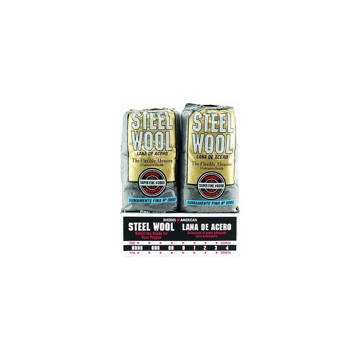 Rhodes American Steel Wool 16 Pad Poly Sleeves