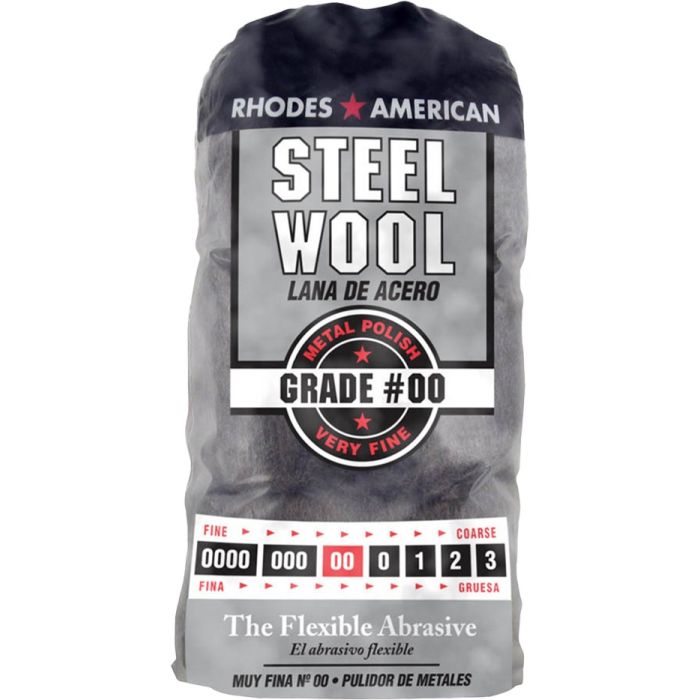 Rhodes American Steel Wool 16 Pad Poly Sleeves