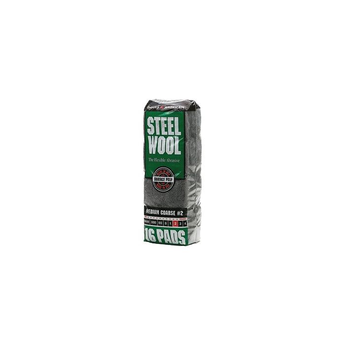 Rhodes American Steel Wool 16 Pad Poly Sleeves