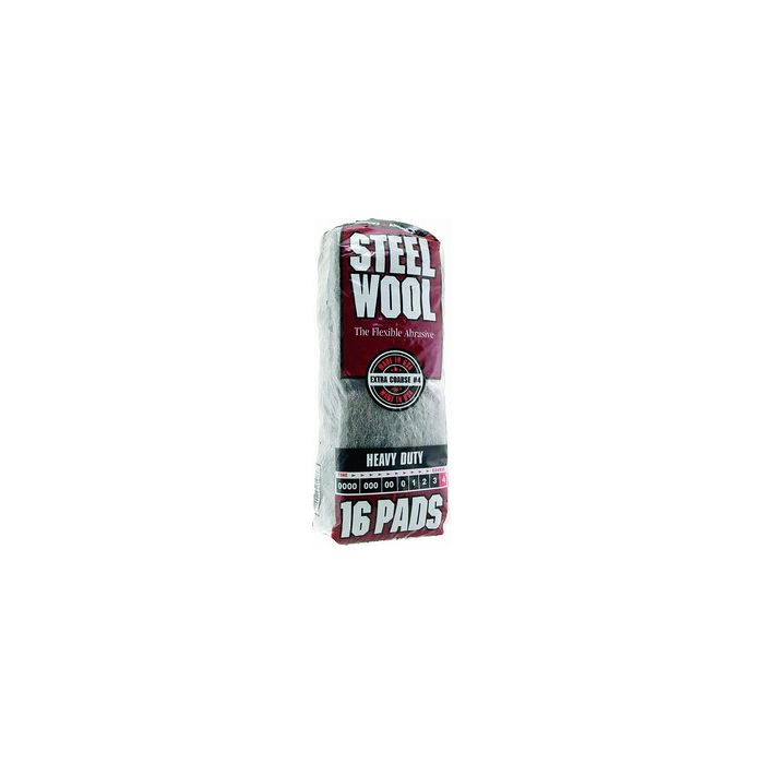 Rhodes American Steel Wool 16 Pad Poly Sleeves