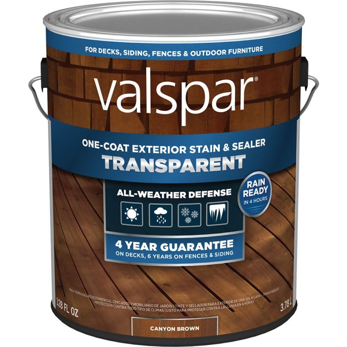 Valspar One-Coat Stains & Sealers