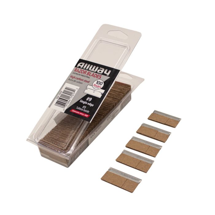 Allway #9 Single Edge Razor Blade (Bulk)