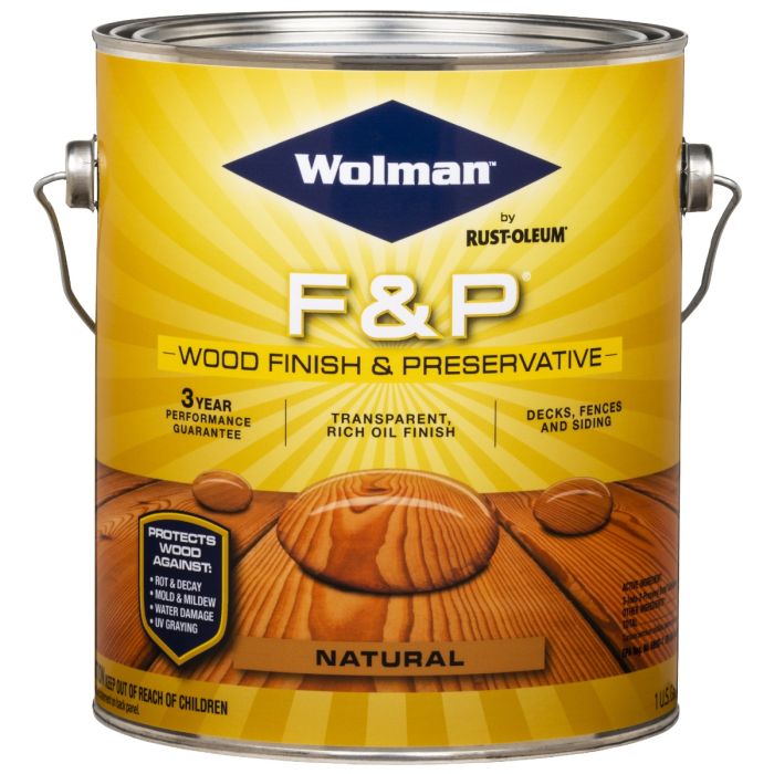 Wolman 1gal F & P Natural Wood Finish & Preservative