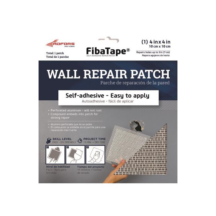 Fibatape Self Adhesive Aluminum Perforated Wall & Ceiling Patches