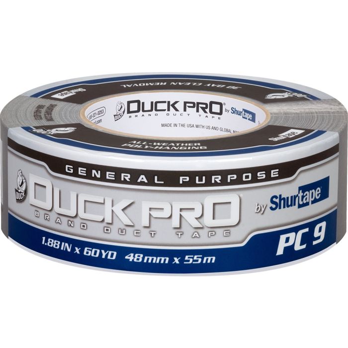Shurtape 48mm X 55m DuckPro Silver General Purpose Duct Tape