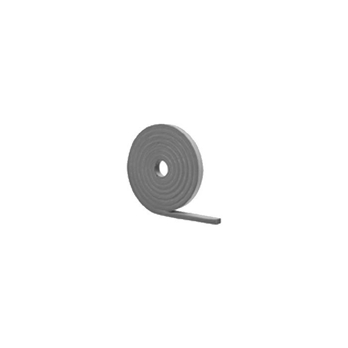 M-D 1/4" x 1/2" x 17' Gray Hi Density Foam Tape w/ Adhesive Closed Cell