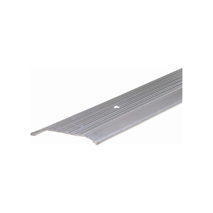 M-D 36" x 3-7/8" Aluminum Fluted Top Commercial Threshold CT4