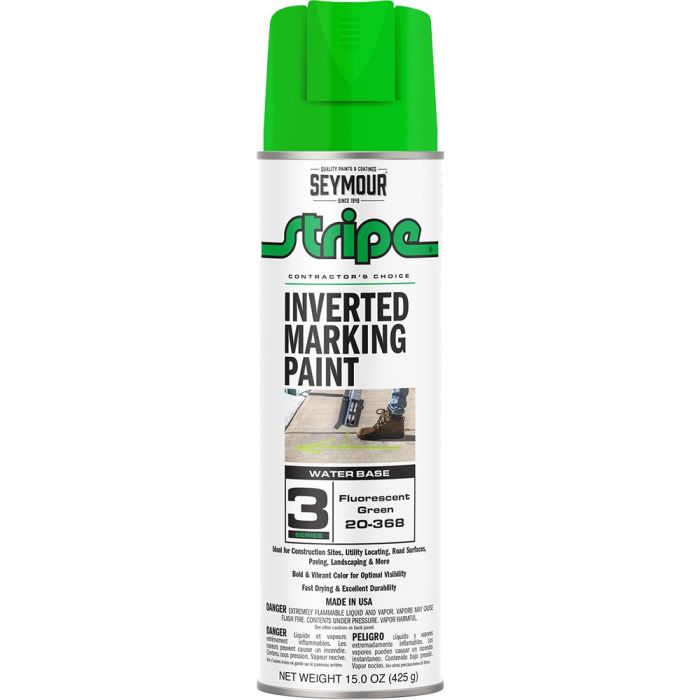Seymour 20oz (16oz Fill) 3 Series Water-Based Inverted Marking Sprays