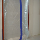 Trimaco 2.75" x 7' E-Z UP Peel and Stick Zippers (2pk)