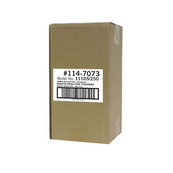 Trimaco Medium Mesh Cone Strainer (250 per Pack)