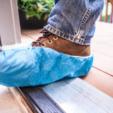 Trimaco Blue Non Skid Shoe Covers (10 Pairs per Pack)