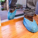 Trimaco Blue Non Skid Shoe Covers (10 Pairs per Pack)