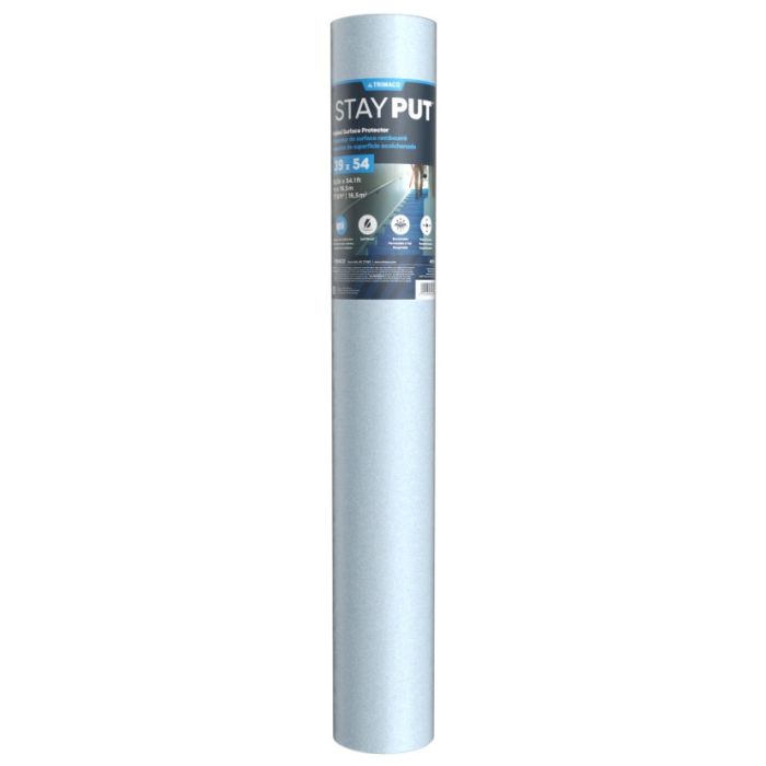 Trimaco 39.97" x 54.13' Stay Put Surface Protector