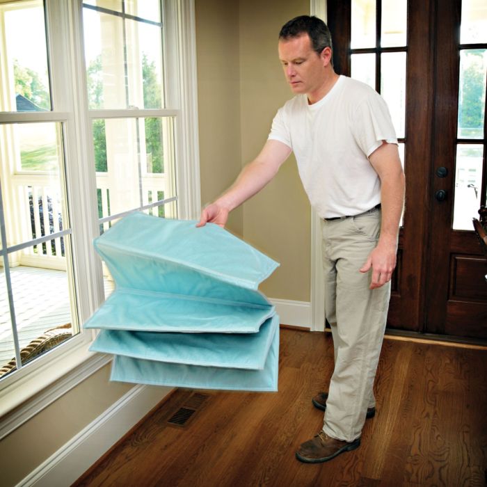 Trimaco 2' x 7' One Tuff Quick Drop Folding Drop Cloth