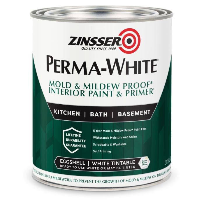 Zinsser Interior Perma-White Mold & Mildew Proof Paints