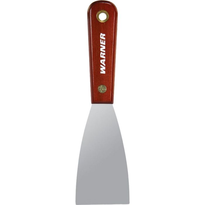 Warner 2" Flex Putty Knife Carbon Steel Blade Rosewood Handle