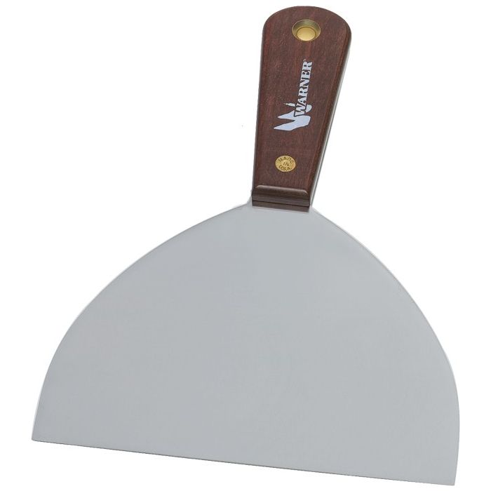 Warner 6" Full Flex Broad Knife Rosewood Handle
