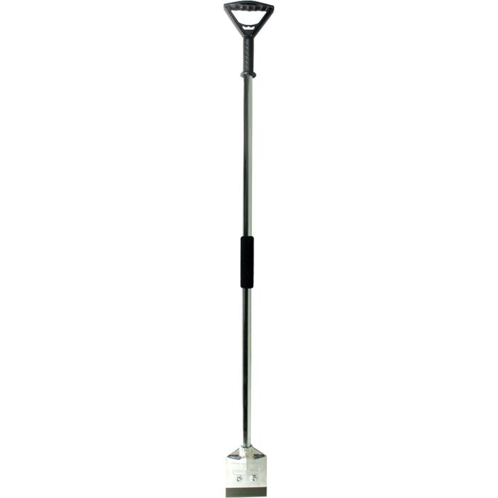 Warner 4" Strip 'N' Clean Scraper w/ 48" Steel Handle & Rubber Grip
