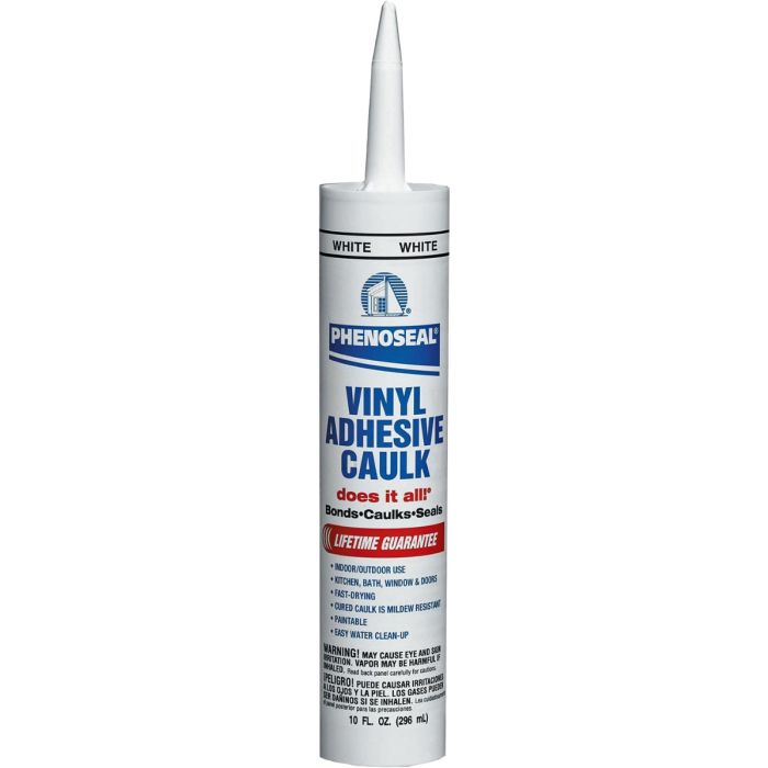 DAP Phenoseal Does it All Vinyl Adhesive Caulks
