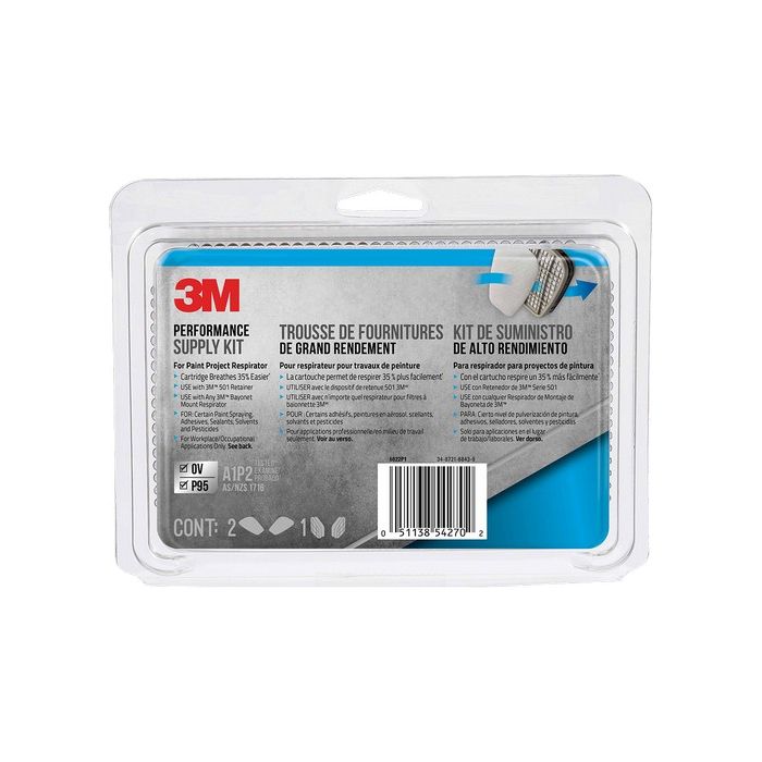 3M OV/P95 Performance Supply Kit for the Paint Project Respirator