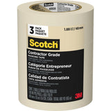 3M 2020 Scotch Contractor Grade Masking Tape for Painting (Indoor & Outdoor)