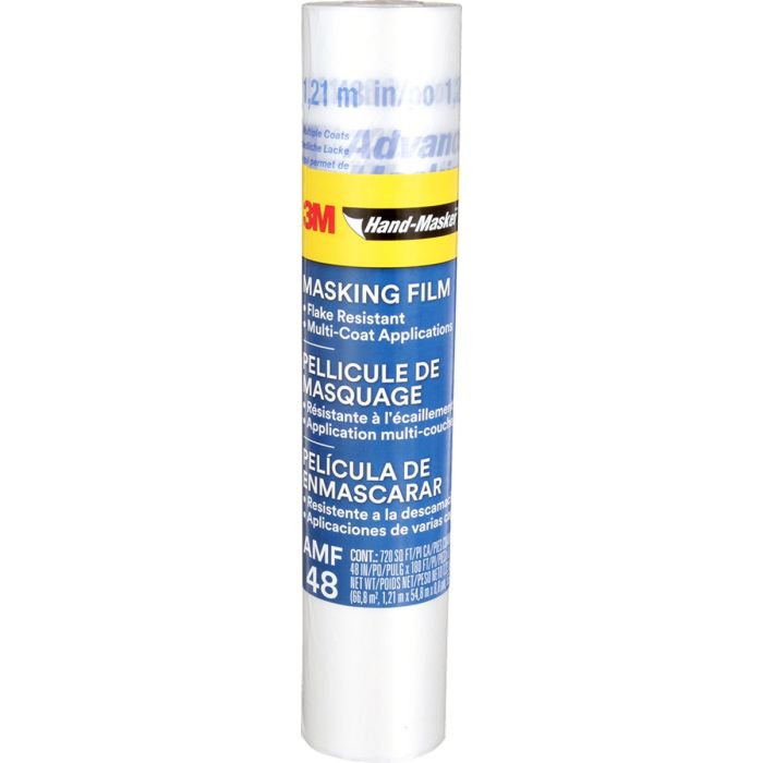 3M 48" x 180 ft x .35 mil Hand-Masker Advanced Masking Film