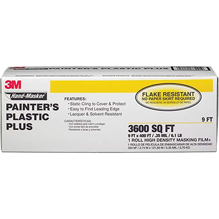 3M 9' x 400' .31mil Hand-Masker Masking Film