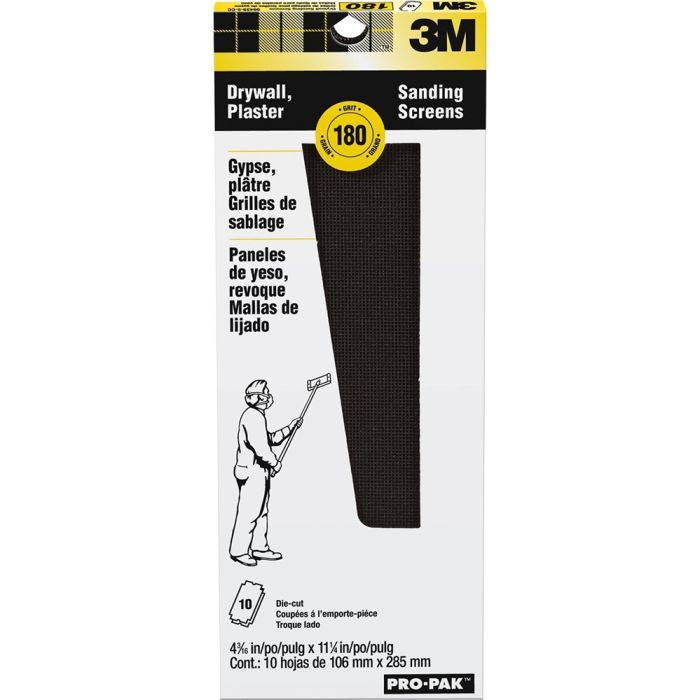 3M 4-3/16" x 11-1/4" 80D Pro-Pak Drywall Sanding Sheets (25pk)