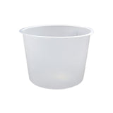 Midstate Plastics 5qt Clear Pail Liner Fits Metal/Plastic