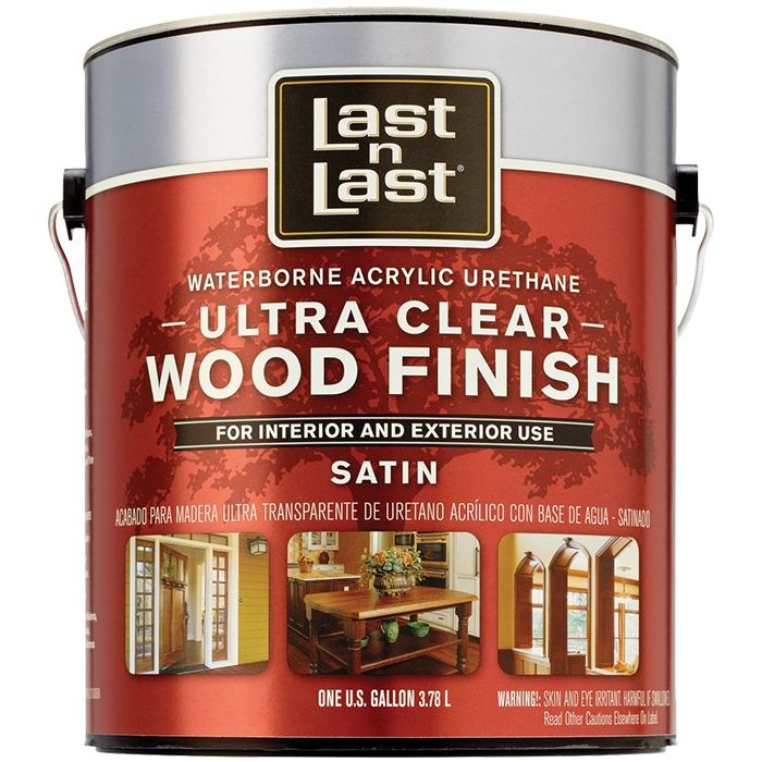 Last n Last Ultra Clear Waterborne Wood Finishes