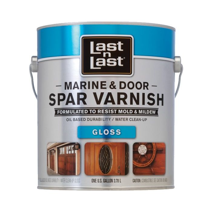 Last n Last Marine & Door Waterborne Spar Varnishes