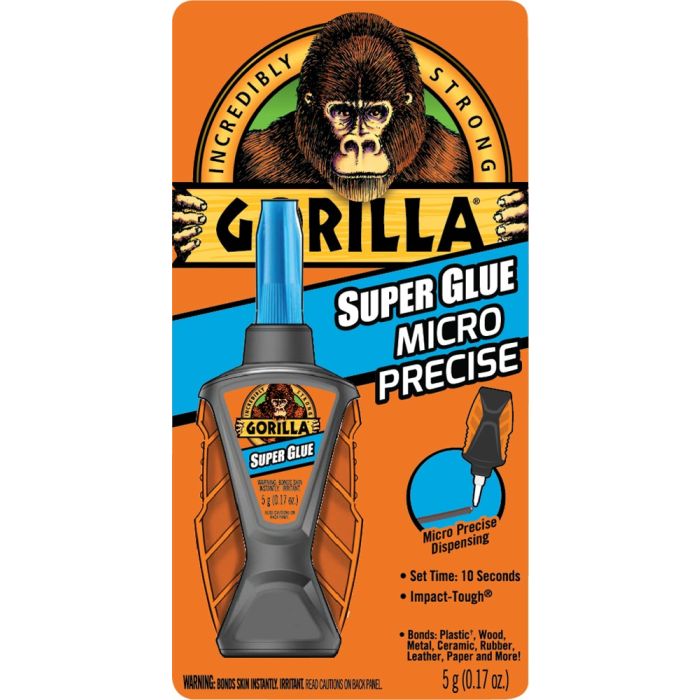 Gorilla Glue 5g Super Glue Micro Precise