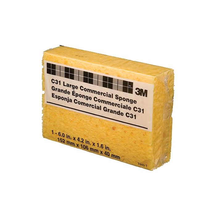 3M C31 6" x 4.25" x 1.625" Commercial Size Sponge