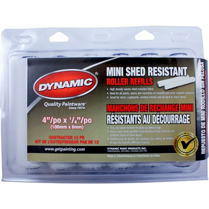 Dynamic Shed Resistant Mini Roller Covers