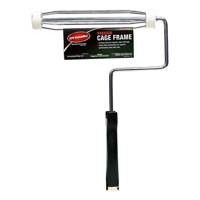 Dynamic 9" x 5/16" Shank 5-Wire Professional Roller Frame w/Green Handle