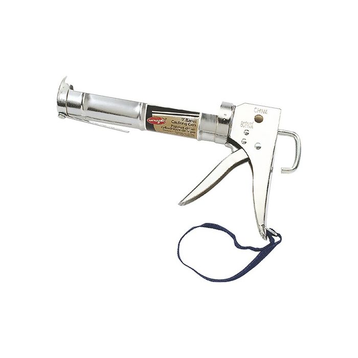Dynamic 10oz (9"/230mm) Contractor Chrome Ratchet Rod Cradle Caulk Gun