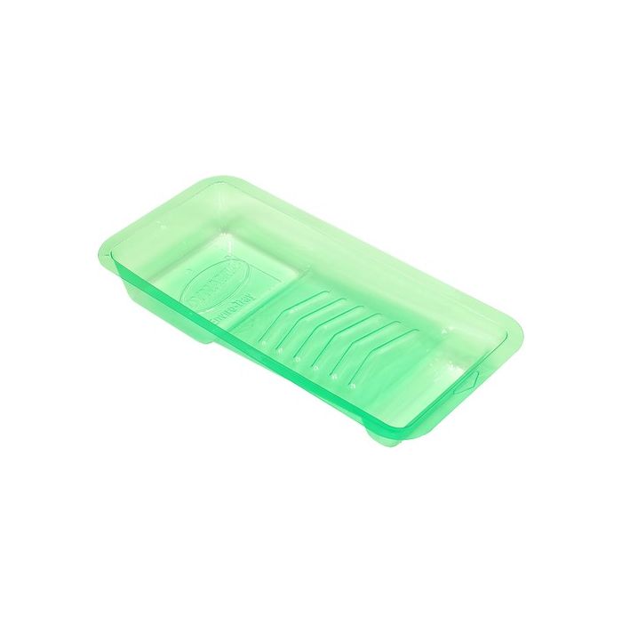 Dynamic 4" (100mm) Green Enviro Plastic Mini Paint Tray