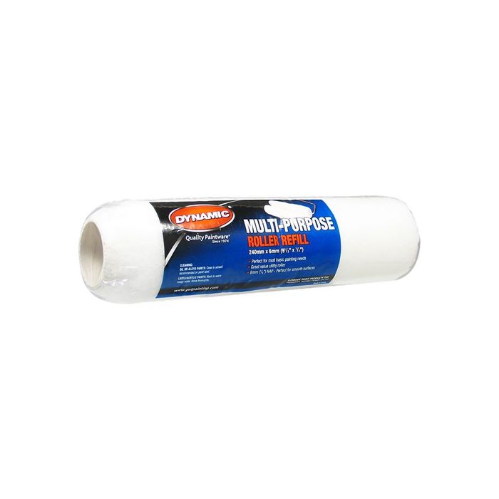 Dynamic 9" x 3/8" Nap Multi-Purpose Roller Cover (4pk)