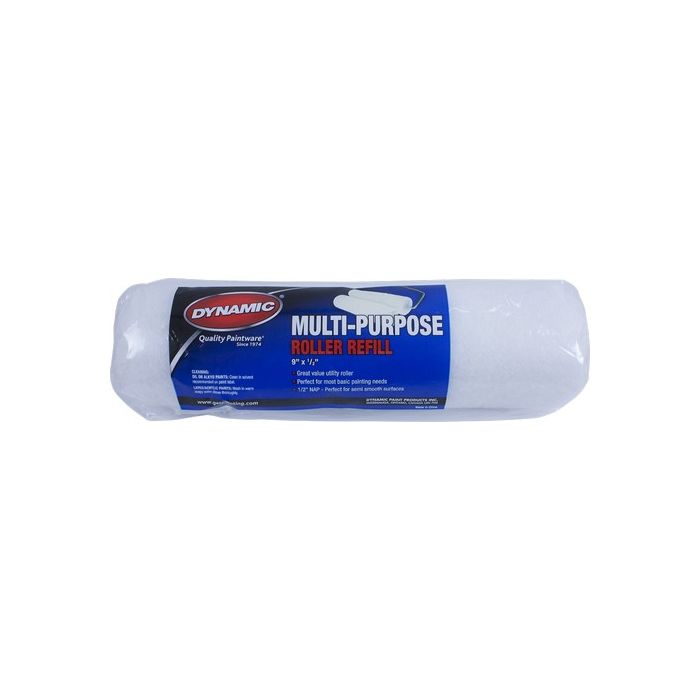 Dynamic 9" x 1/2" Nap Multi-Purpose Roller Cover