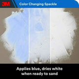 3M 8oz Color Changing High Strength Small Hole Repair Kit Spackling Compound