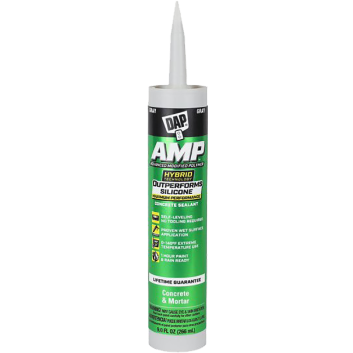 DAP 9oz Gray AMP Concrete Sealant