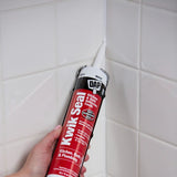 DAP 10.3oz Cart White Kwik Seal Kitchen & Bath Adhesive Caulk