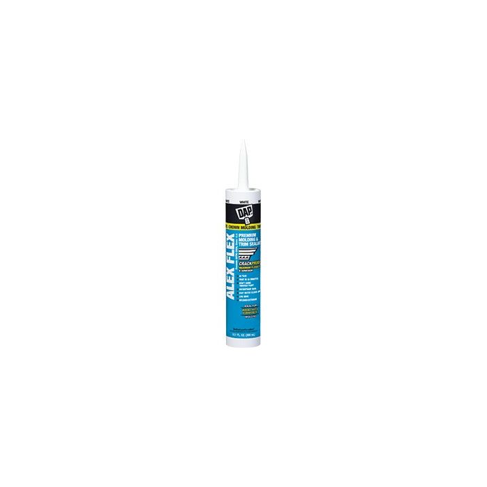 DAP 10.1oz White Alex Flex Premium Molding & Trim Acrylic Sealant