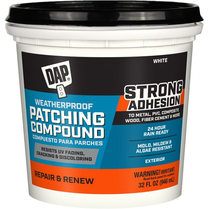 DAP qt Waterproof Patching Compound Advanced Exterior Filler