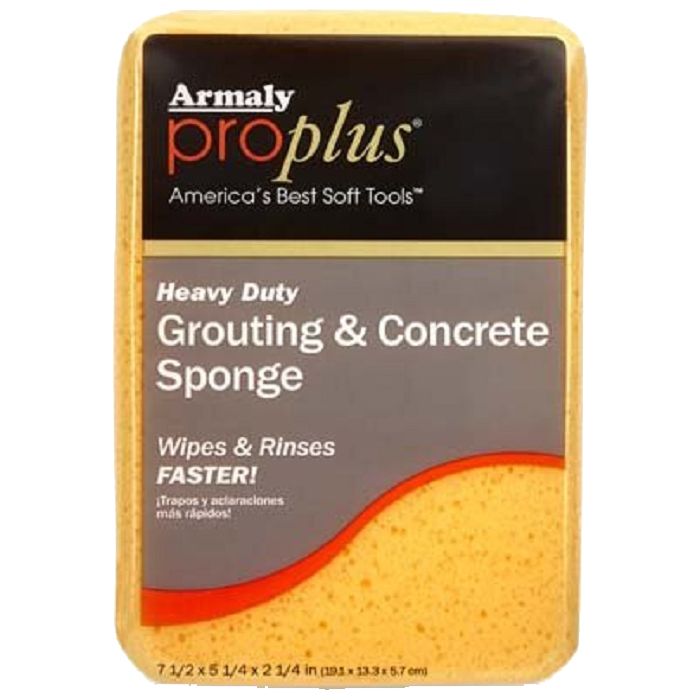 Armaly 5.3"x2.3"x7.5" Sanded Grouting & Concrete Sponge