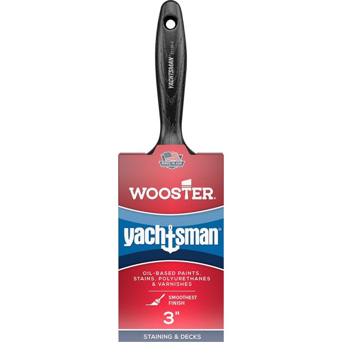 Wooster Pro Yachtsman White China Bristle Paint Brushes
