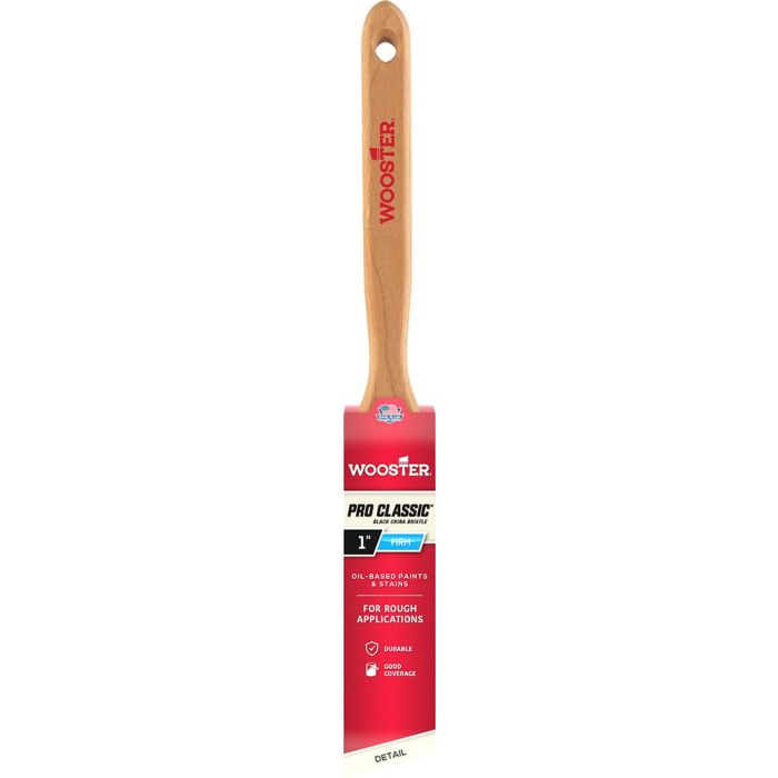 Wooster Pro Classic Black China Bristle Paint Brushes
